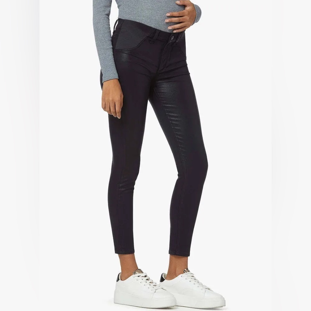 🆕 JOE'S JEANS The Icon Maternity Midrise Skinny Ankle Coated Jean